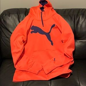 Salmon puma hoodie xl